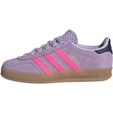 adidas Originals Powder Plum/Lucid Pink/Gum 2 Gazelle Indoor C Sneakers