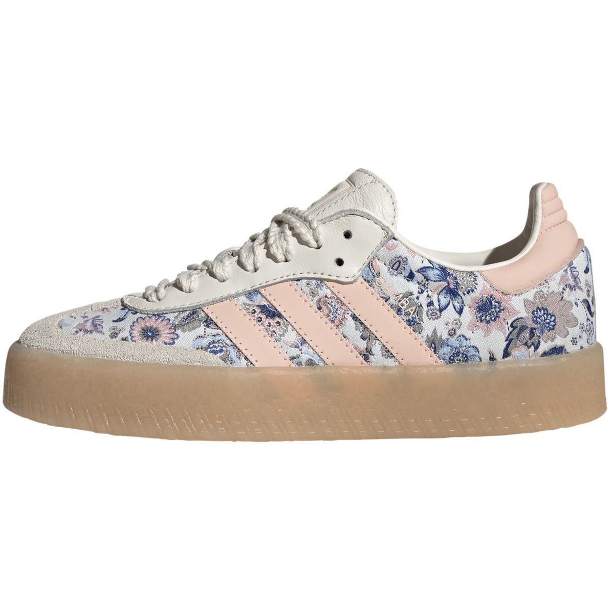 adidas Originals Off White/Blush Pink/Gum 3 Sambae J Sneakers
