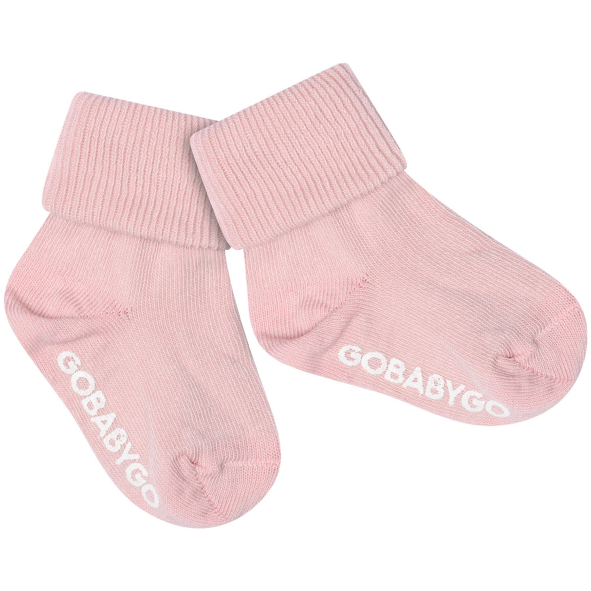 Gobabygo Soft Pink Non Slip Strumpor