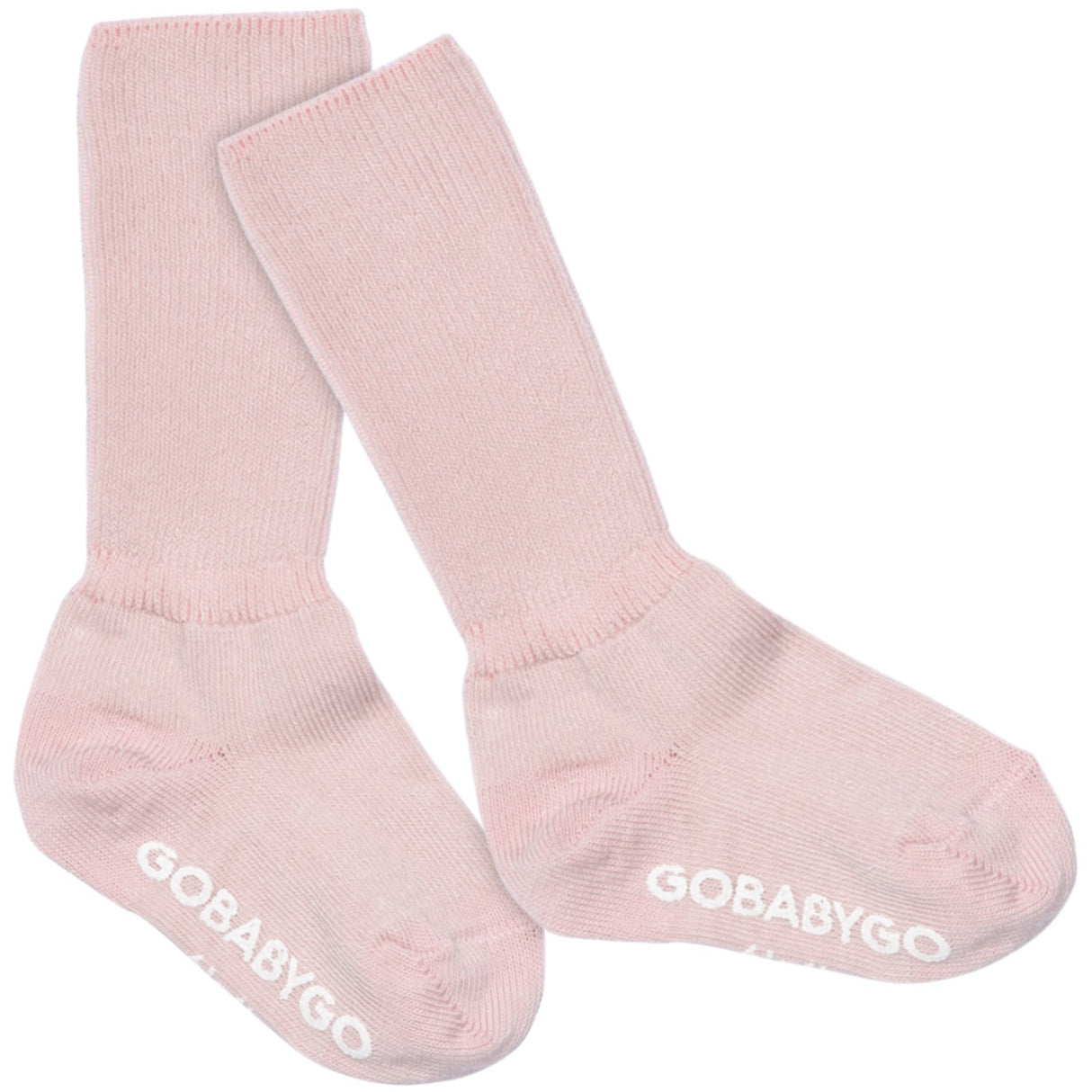 Gobabygo Soft Pink Non Slip Strumpor