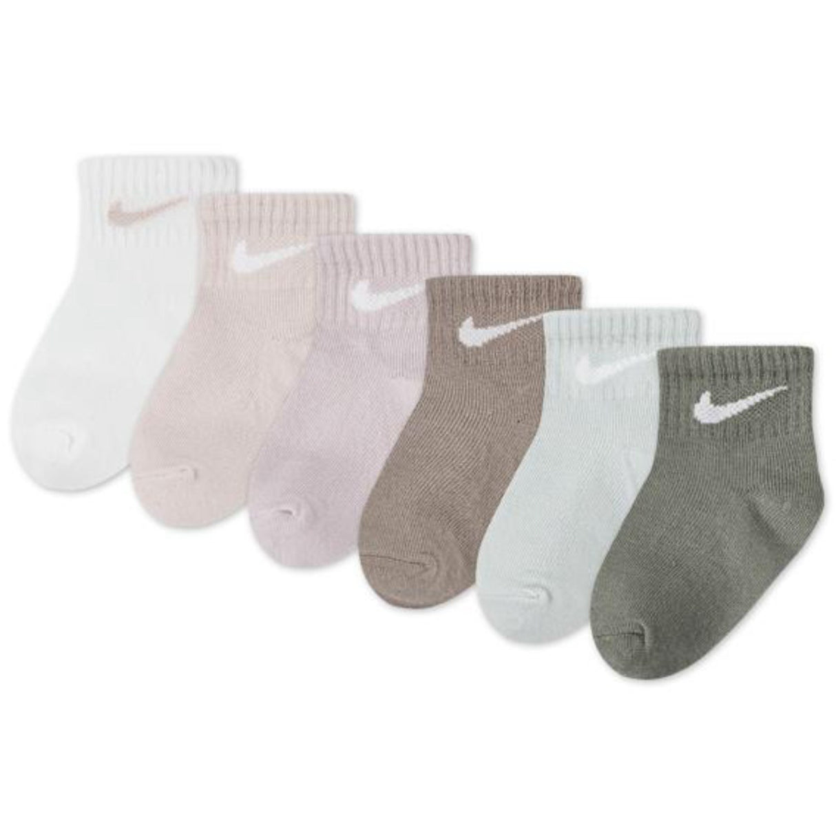 NIKE Sail Swoosh 6-Pack Infant Ankle So