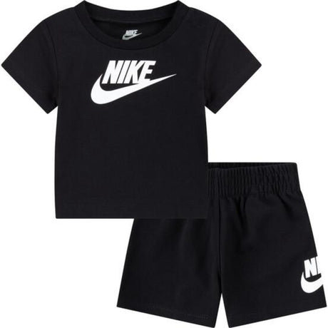 NIKE Black Club T-Shirt Och Shorts Sett