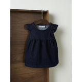 Name It Dark Blue Denim Nbfember Dnm Glitter Klänning 1208-Lu