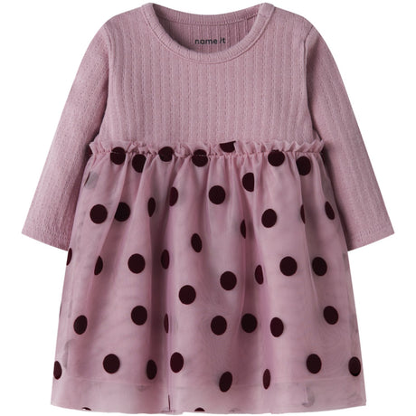 Name It Lilas Nbfnagina Ls Klänning