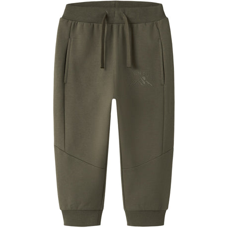 Name It Olive Night Nmmoscar Nreg Sweat Byxor Bru