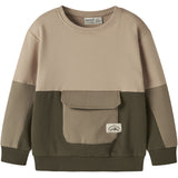 Name It Sesame Nmmomer Ls Nreg Sweat Bru