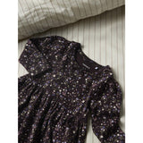 Name It Chocolate Plum Nbfoceana Ls Klänning