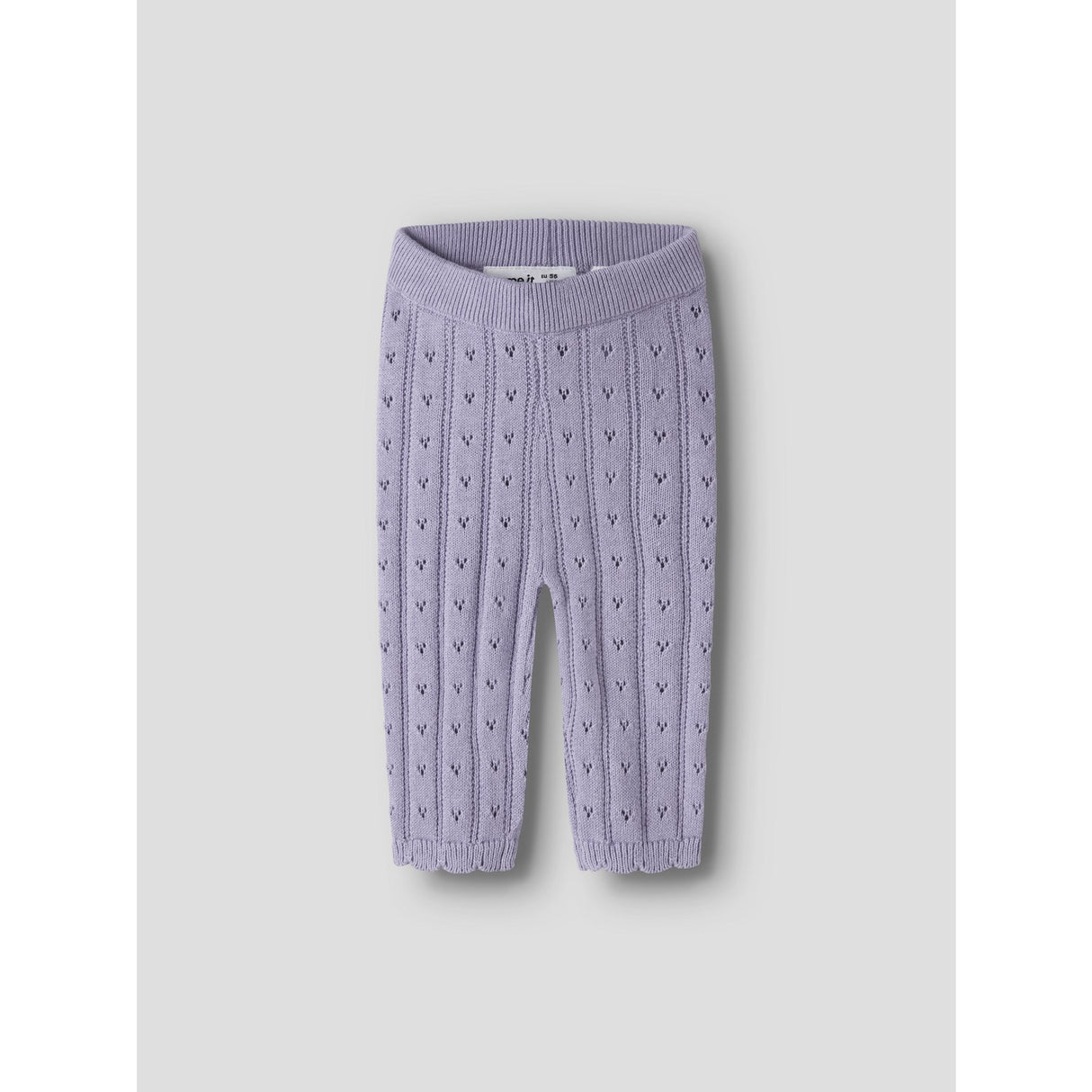 Name It Heirloom Lilac Nbfoxenia Stickad Leggings