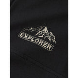 Name It Black Nkmotto Ls Nreg Sweat Half Zip Bru