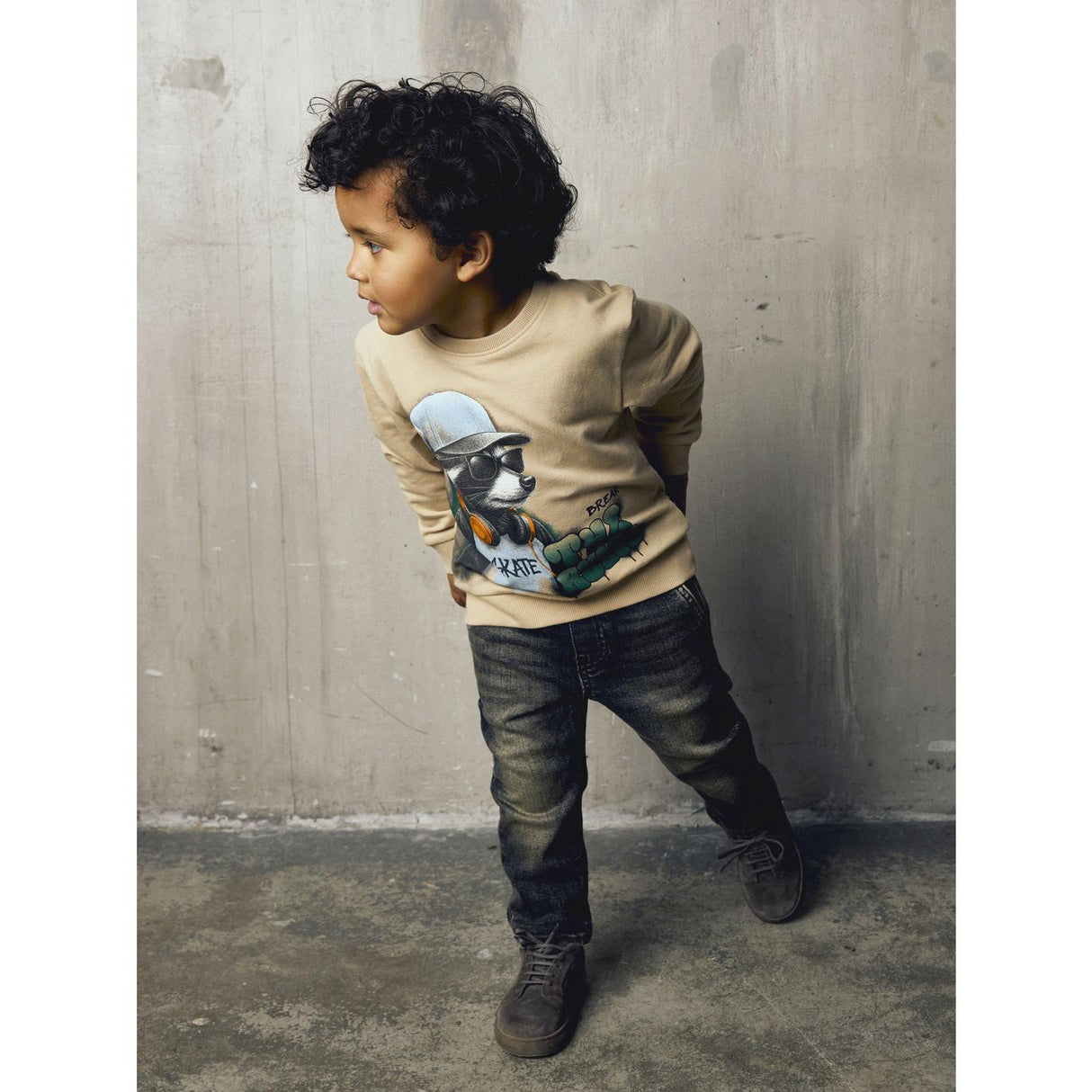 Name It Brown Denim Nmmben Tapered Jeans Carp 8940-Bc Noos