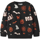 Name It Black Nmnovar Nreg Sweat Låda Bru
