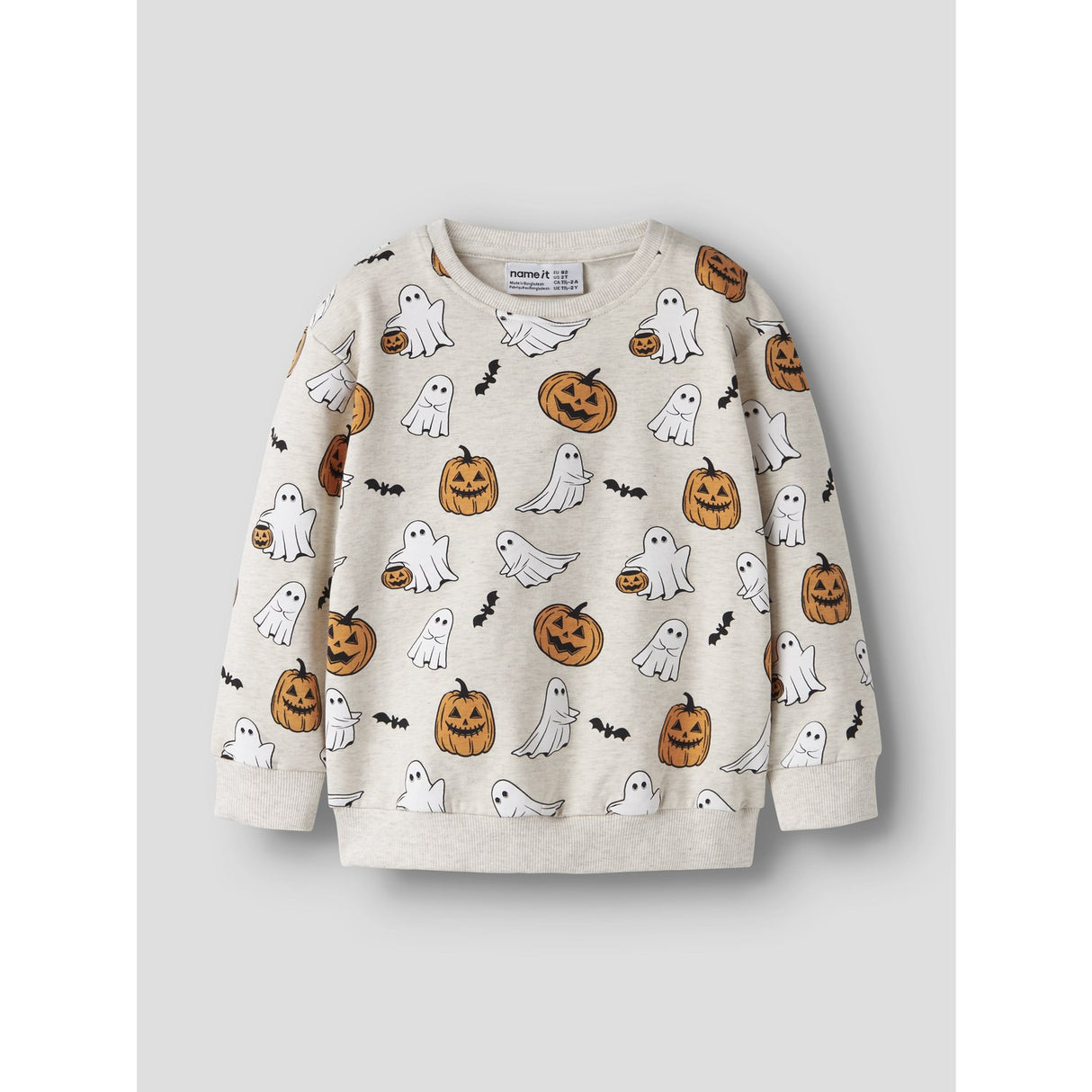 Name It Peyote Melange Nmnovar Nreg Sweat Låda Bru