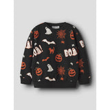 Name It Black Nmnovar Nreg Sweat Låda Bru
