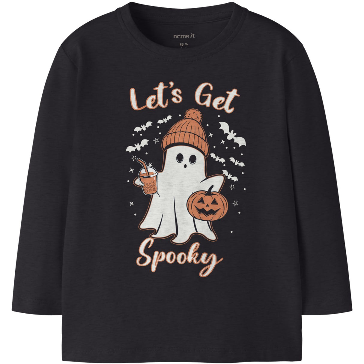 Name It Black Nmnomimi Ls Nreg Topp Låda