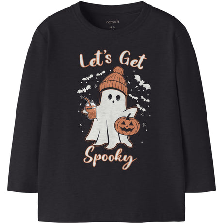 Name It Black Nmnomimi Ls Nreg Topp Låda