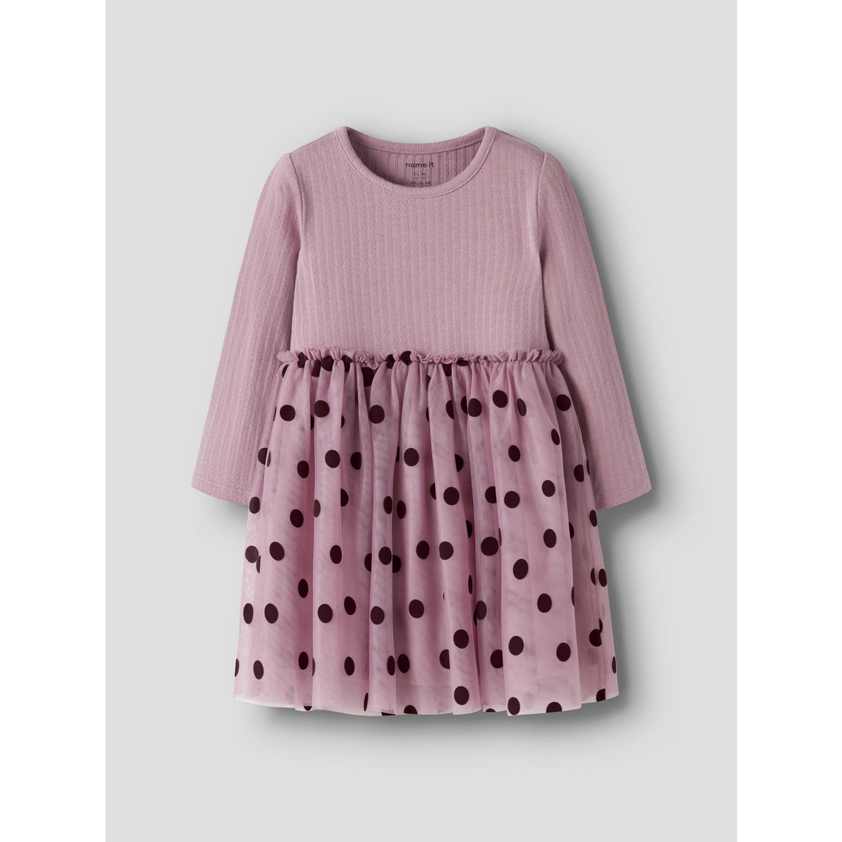Name It Lilas Nmfnagina Ls Tyll Klänning