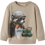 Name It Sesame Nmmnathaniel Ls Nreg Sweat Bru Låda