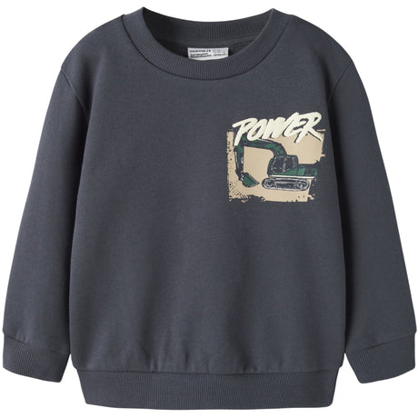 Name It Ombre Blue Nmmnayel Ls Nreg Sweat Bru Låda