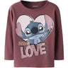 Name It Wild Ginger Nmfanina Stitch Ls Nreg Topp Wdi