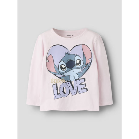 Name It Cradle Pink Nmfanina Stitch Ls Nreg Topp Wdi