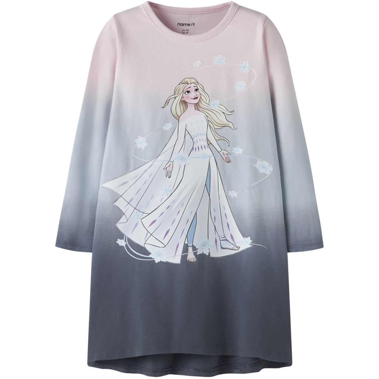 Name It Cradle Pink Nmfsorisa Frozen Ls Natklänning Wdi