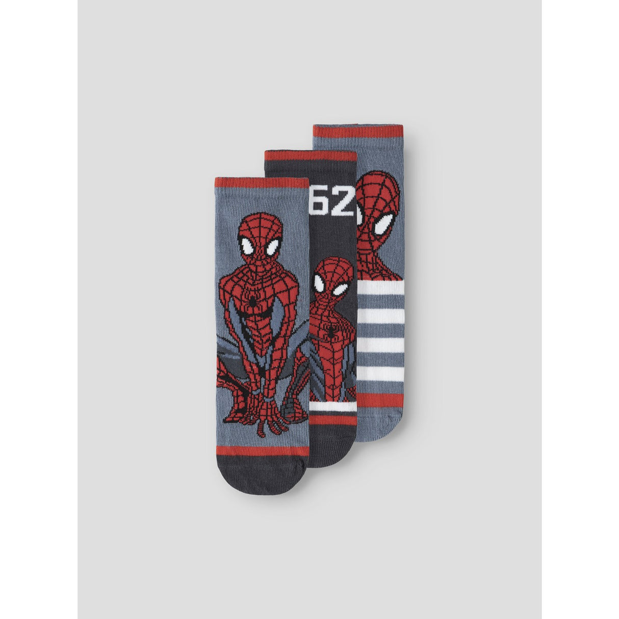 Name It Ombre Blue Nmmmandres Spider 3P Strumpor Mar
