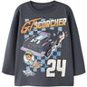 Name It Ombre Blue Nmmsteven Hotwheels Ls Nreg Topp Mat