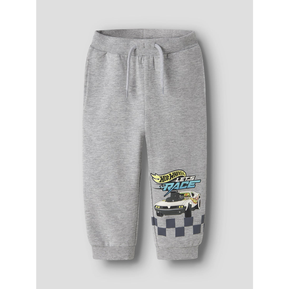 Name It Grey Melange Nmmsloan Hotwheels Nreg Sw Byxor Bru Mat