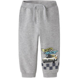 Name It Grey Melange Nmmsloan Hotwheels Nreg Sw Byxor Bru Mat