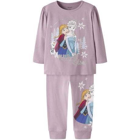 Name It Mauve Shadows Nmfnessi Frozen Ls Nattkläder Wdi
