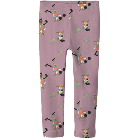 Name It Lilas Nmfara Pippi Slim Leggings Sky