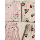 Konges Sløjd Rosewater Dot Lin Tee Sett Gots