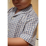 Konges Sløjd Captains Check Kim Ss Skjorta Gots