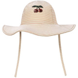 Konges Sløjd Rose Stripe Jade Swim Mössa