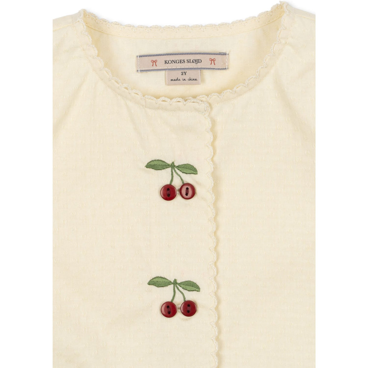 Konges Sløjd Cloud Cream Evia Cherry Klänning Gots