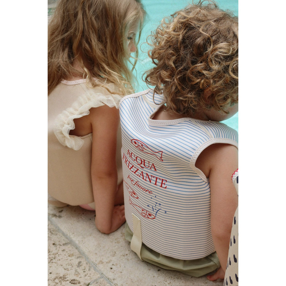 Konges Sløjd Stripe Bluie Ellis Swim Väst