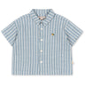 Konges Sløjd Trio Bleu Stripe Elliot Ss Skjorta Gots