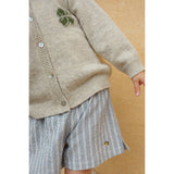 Konges Sløjd Trio Bleu Stripe Elliot Shorts Gots