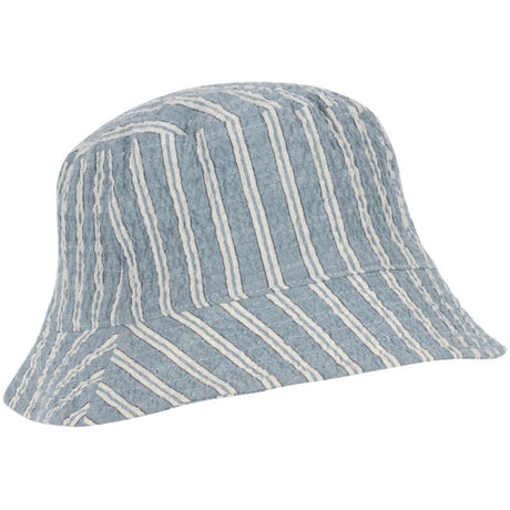 Konges Sløjd Trio Bleu Stripe Elliot Hink Mössa Gots