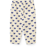 COPENHAGEN COLORS Heart Aop Ocean X Luksusbaby Heart Och Dots Byxor Loose Fit