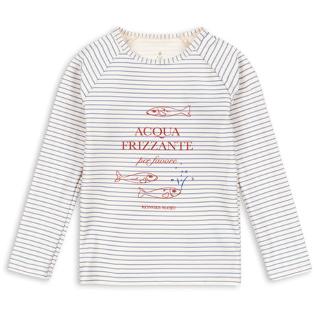 Konges Sløjd Stripe Bluie Aster Swim Blus Grs