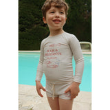 Konges Sløjd Stripe Bluie Aster Swim Blus Grs