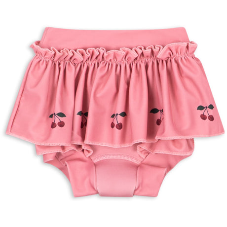Konges Sløjd Mahogany Rose Bobbi Frill Swim Shorts