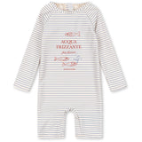 Konges Sløjd Stripe Bluie Aster Onesie Grs