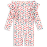 Konges Sløjd Lumina Rose Manuca Frill Onesie Grs