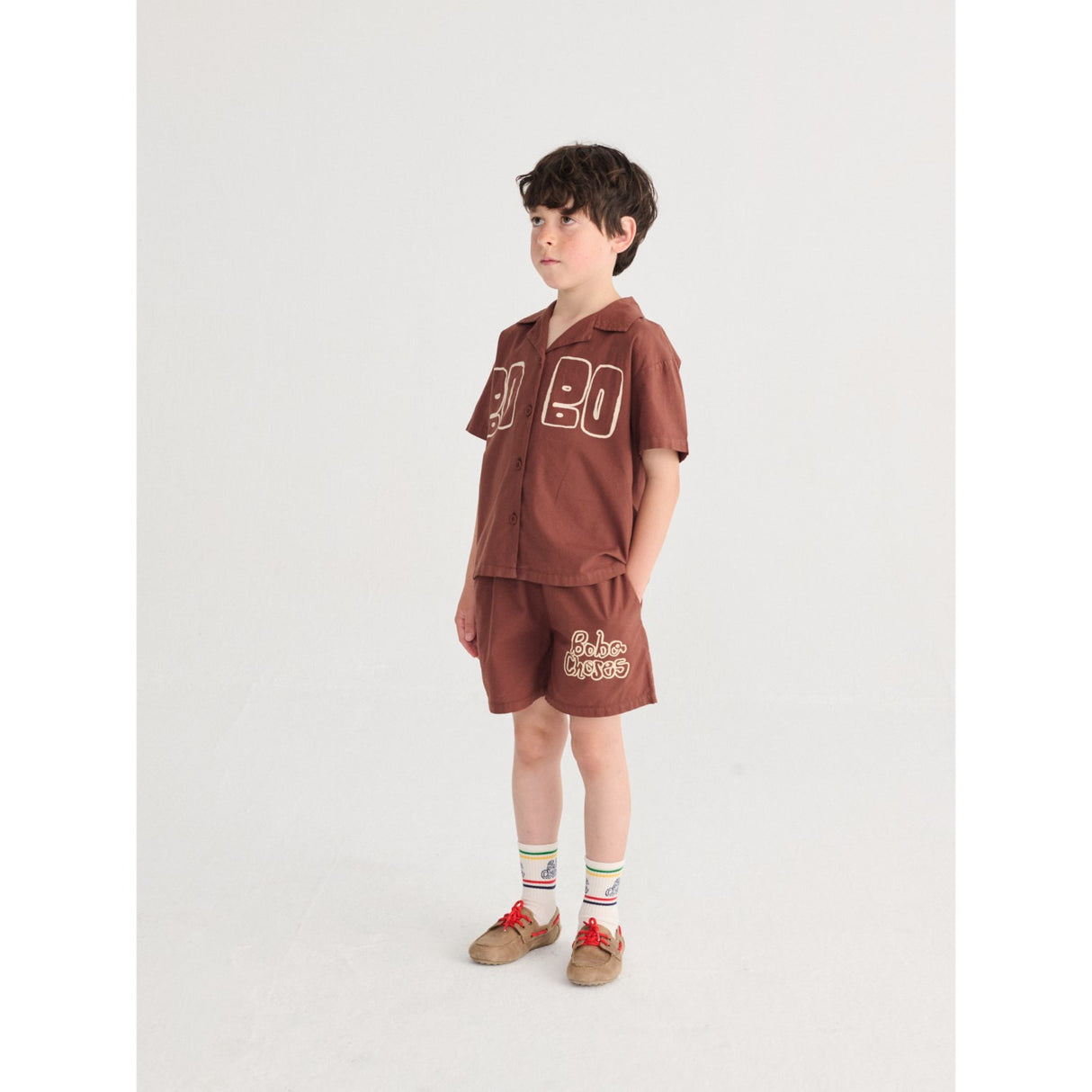 Bobo Choses Offwhite Bobo Choses By Hand Kort Strumpor