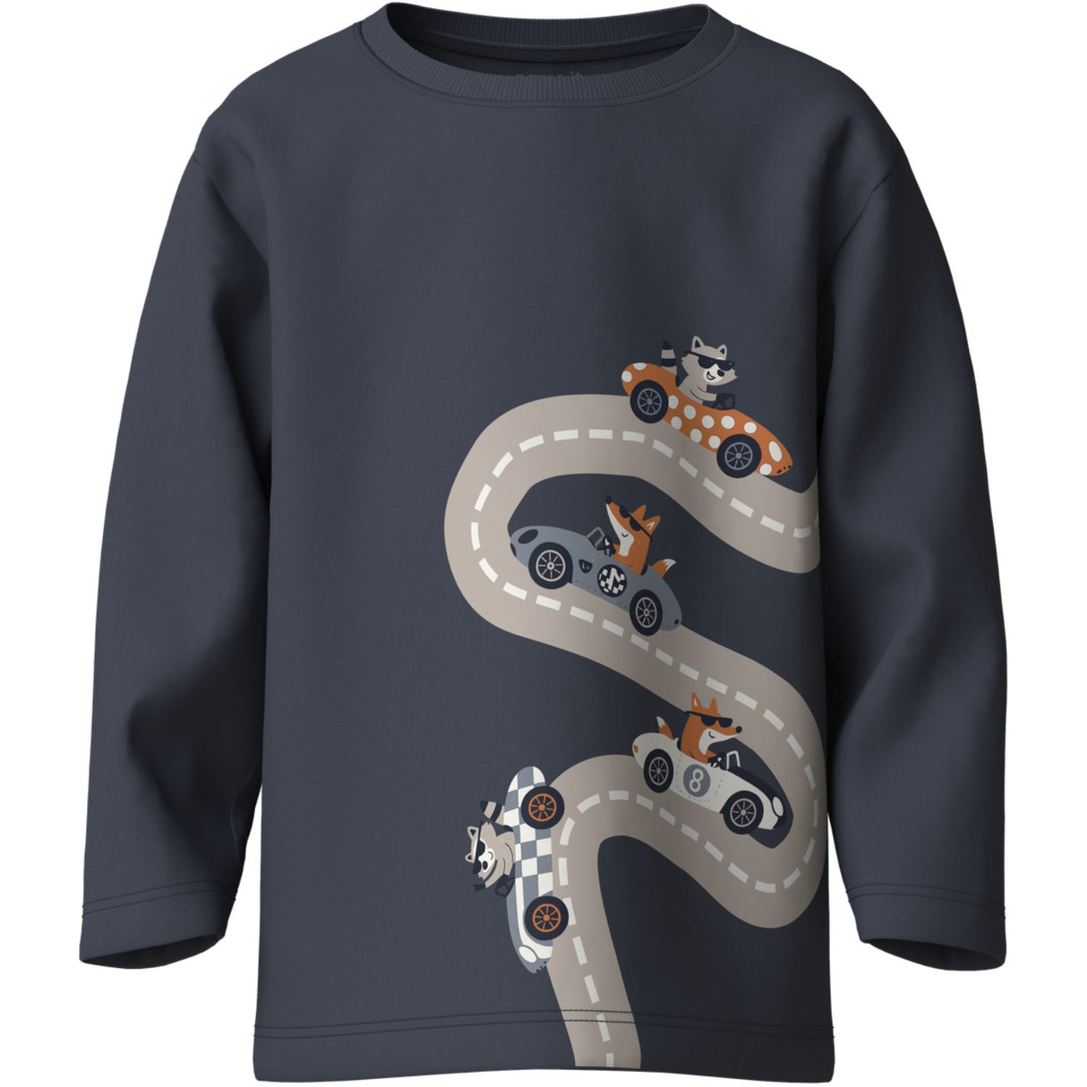 Name It Ombre Blue Racing Nmmvagno Ls Loose Topp