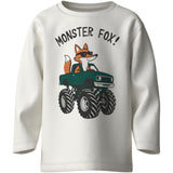 Name It Cloud Dancer Fox Truck Nmmvagno Ls Loose Topp