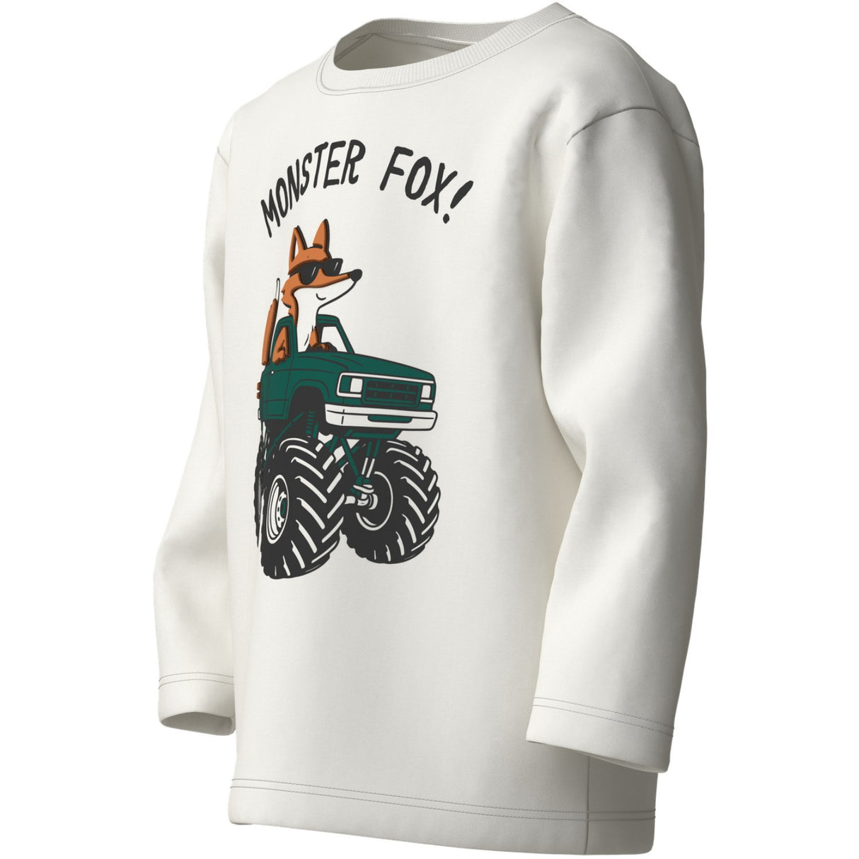 Name It Cloud Dancer Fox Truck Nmmvagno Ls Loose Topp