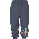 Name It Ombre Blue Tractors Pants Nmmvimo Nreg AOP Swe Byxor Bru
